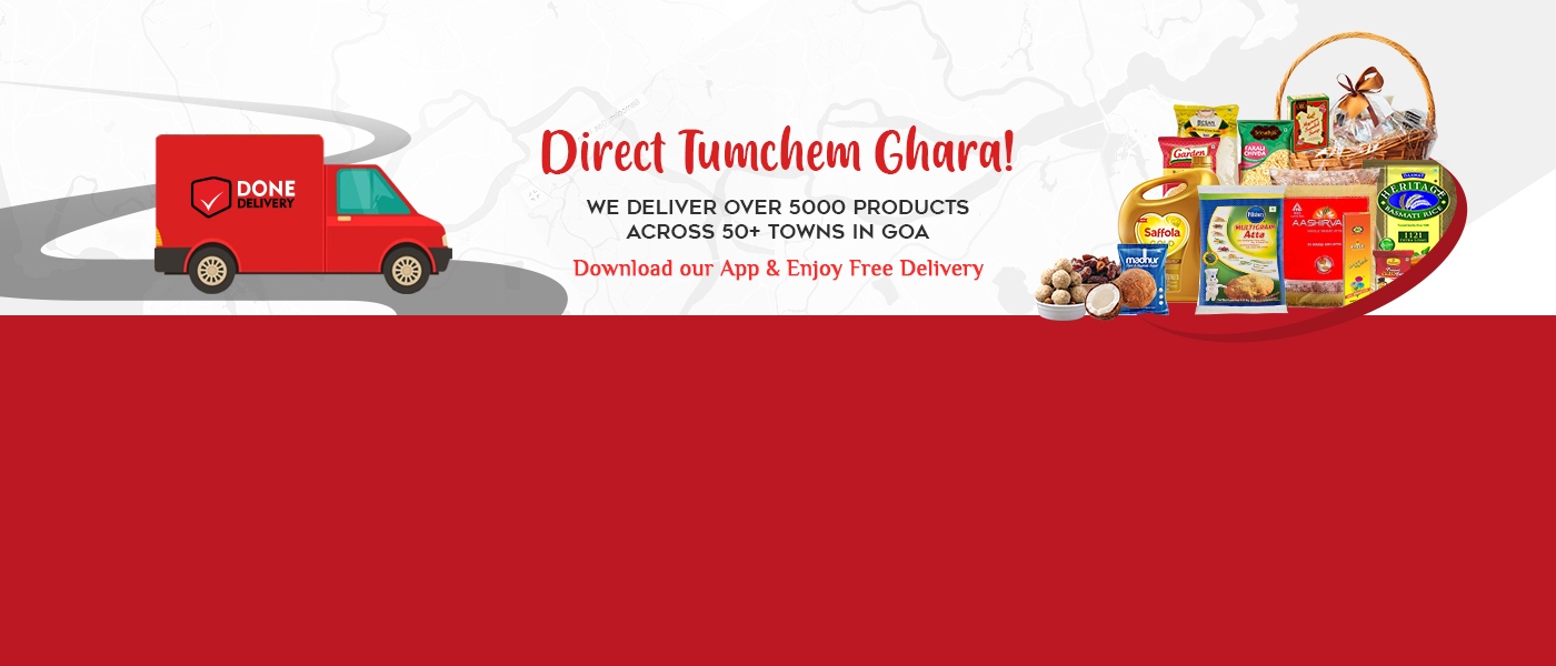 Done Delivery Grocery Doorstep Delivery in Porvorim, Panaji, Panjim Goa